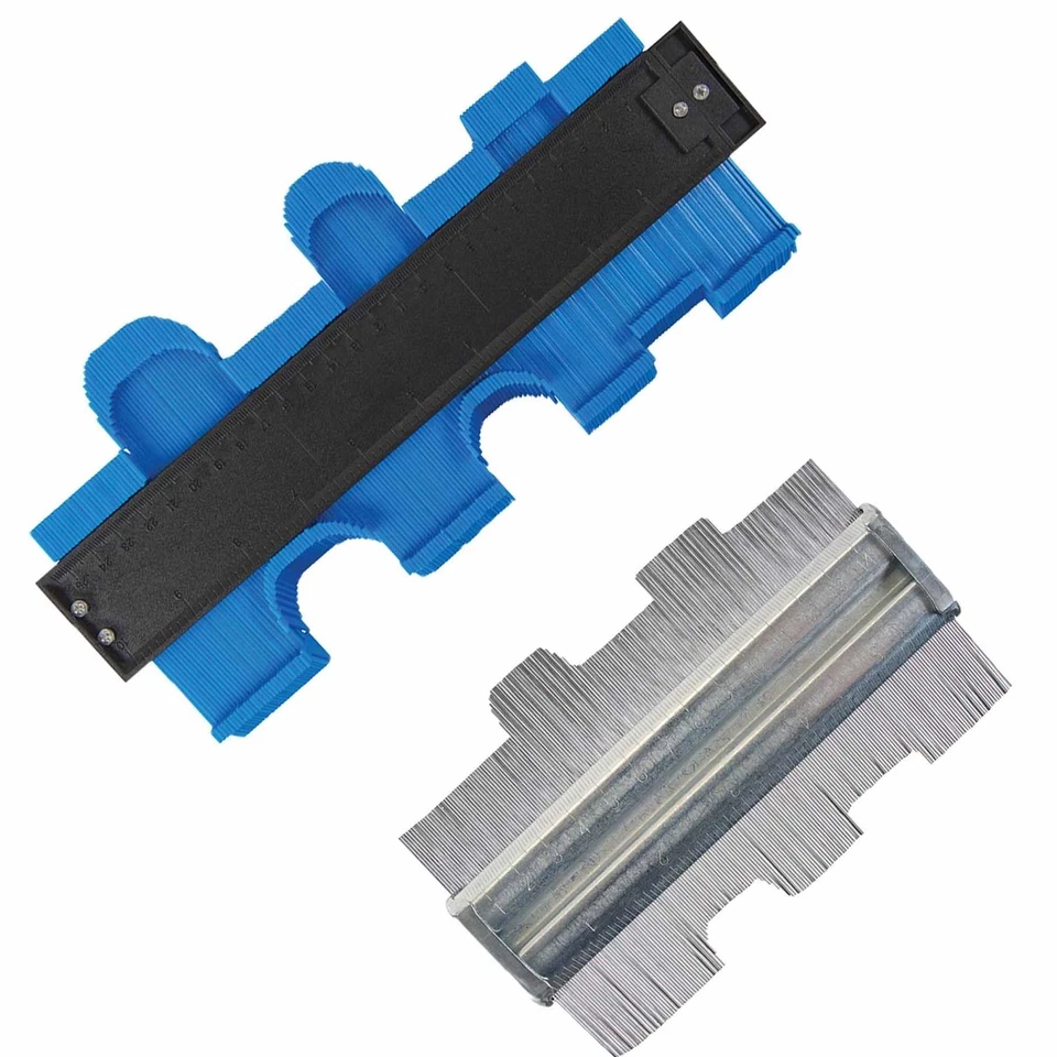 6" Metal Profile Shape 10" Plastic Contour Gauge Flooring & Tiling Tools
