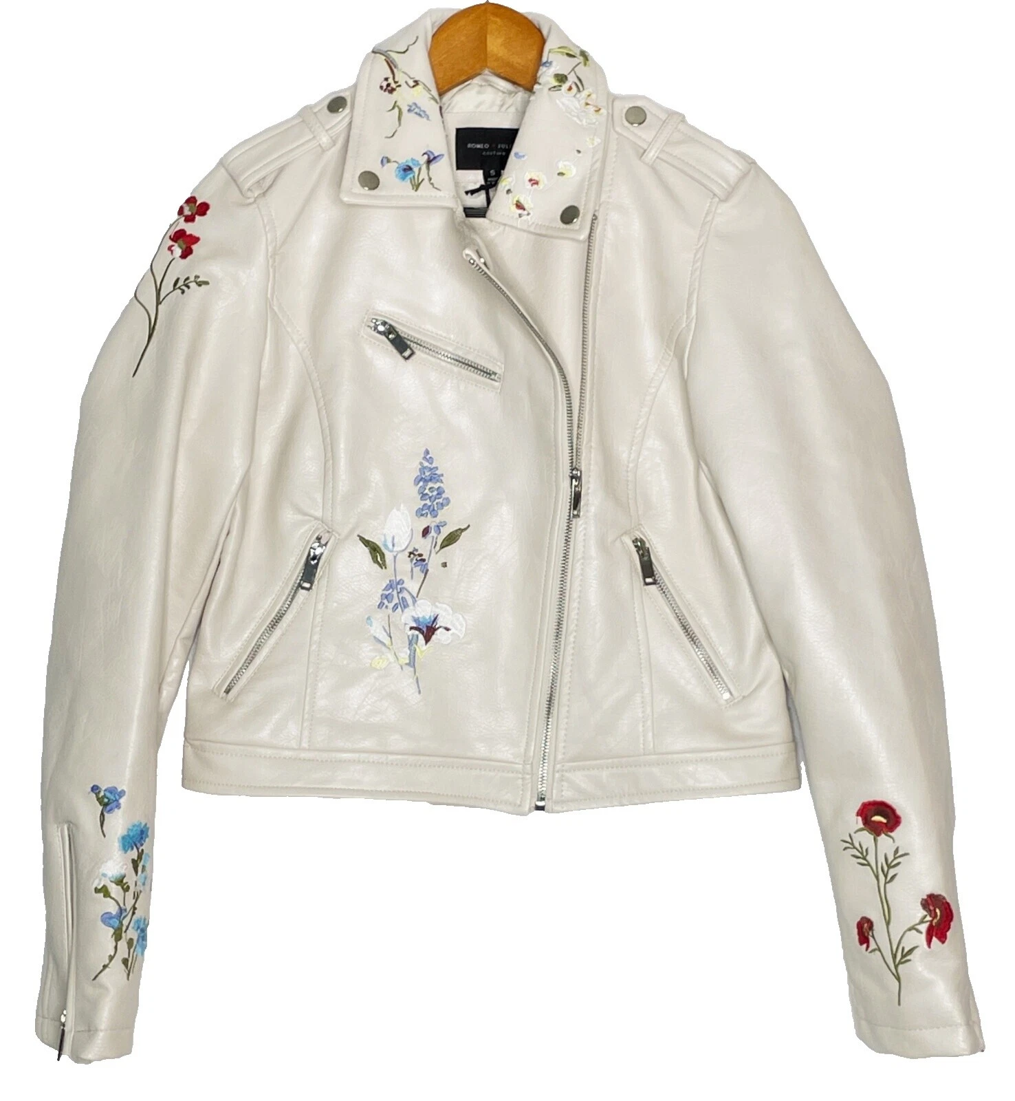 White Casual Floral abrigos, chaquetas y chalecos para Mujeres