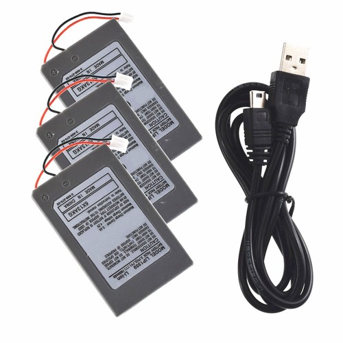 Rechargeable Battery For Sony Playstation 3 PS3 Wireless Controller+ USB cable - 第 8/28 張圖片
