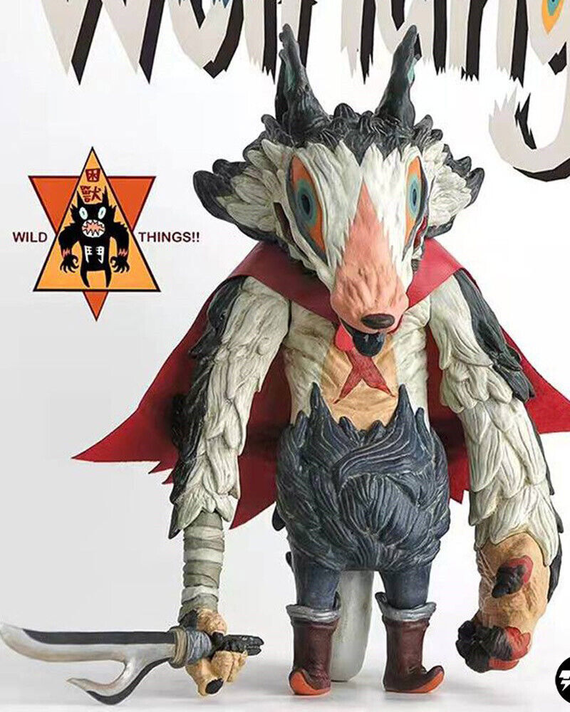 1000 TENTACLES Animal Fight Wolf Fashion Fang Collectibles Painted