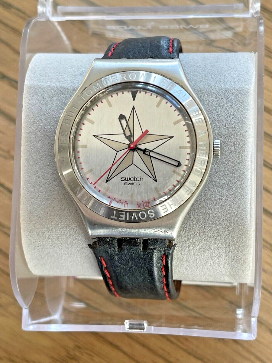 SWATCH WATCH YGS127 JAMES BOND VILLAIN COLLECTION 