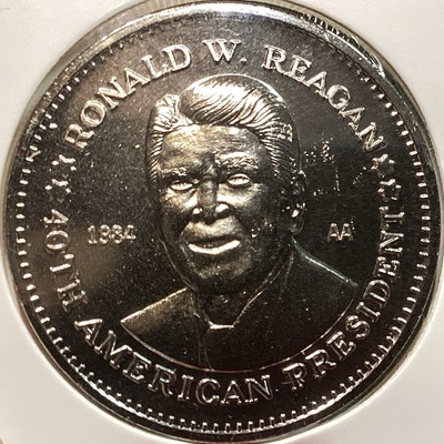 1984 Reagan & 1988 Bush 40th & 41st President Commemorative Double Eagle Coins