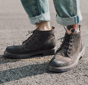 high top desert boots