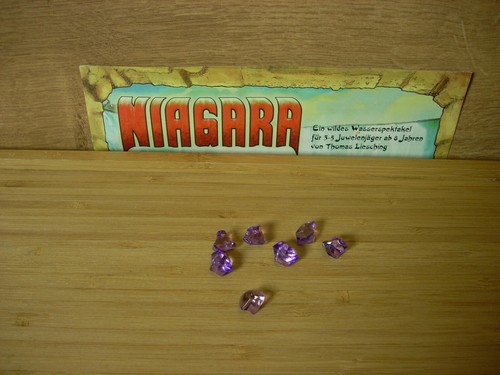 Niagara Gemstones Purple 7 Piece Zoch Replacement Part Replacement Jewels Crystal Play
