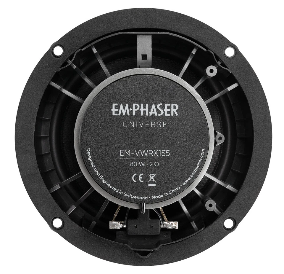 Emphaser VWRX155 Lautsprecher Boxen hintere Türen VW Skoda Plug nPlay Paar - Bild 3 von 3