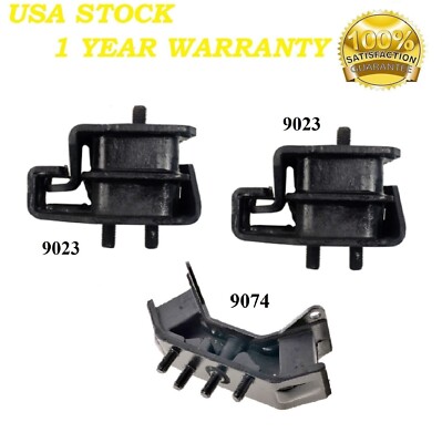 3PCS MOTOR & TRANS MOUNT FIT SUBARU BAJA, FORESTER,IMPREZA 2.0L,2.5L- AUTO TRANS