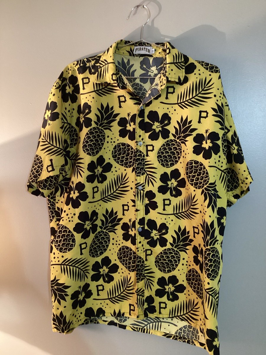pittsburgh pirates dress shirt Pittsburgh Pirates Elemental Grey/White Skyline Pinstripe Big & Tall Long Sleeve Button Down Dress Shirt by Cutter & Buck