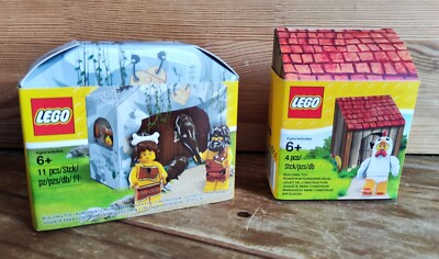 LEGO  Spécial 5004936 Iconic cave 2017 - 5004468 Easter 2016 Boite Neuve