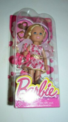 2013 BARBIE / CHELSEA - VALENTINES DAY CHELSEA BLONDE HAIR BLUE EYES & CUPID BOW