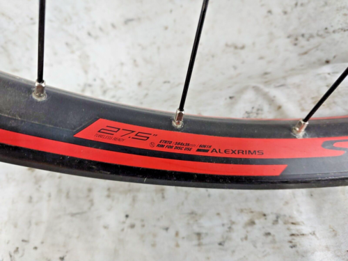 Deore HBM618B Front 27.5" 650C MTB Fat Bike Wheel Center Disc 110mm ThruAxle TLR - Picture 5 of 13
