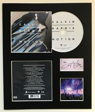 CALVIN HARRIS - Signed Autographed - MOTION - Album Display