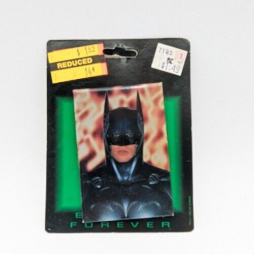 Vintage 1995 Batman Forever Movie Batman Pinback Button  New NOS MOC - Picture 1 of 2