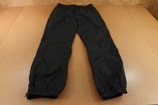 Obermeyer Mens Size XL Black Nylon 31" Inseam Lightweight Drawstring Ski Pants