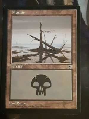 Marais VF - French Swamp - Portal - Portal - NM - Mtg Magic - V2