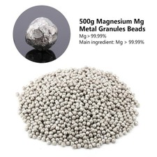 100g Pure 99.9/% Magnesium Mg Element Granules Beads Pellet Particle 5~Mesh