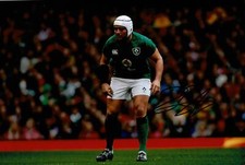 Rory BEST Signed 12X8 Photo Lions Ulster & Ireland Rugby AFTAL COA (2148)