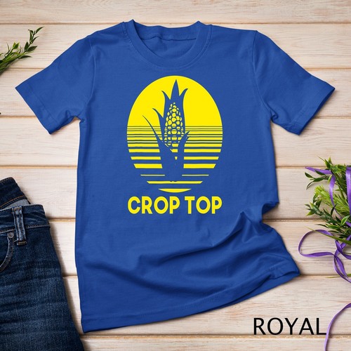 Camiseta Top Recortada de Maíz Divertida Agricultor Agricultura Amante del Maíz Unisex - Imagen 12 de 15