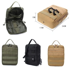 Tactical MOLLE Rip Away EMT First Emergency Aid Kit IFAK Pouch Medical Empty Bag