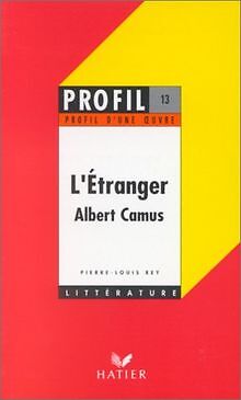 LEtranger, Camus, 1942 : Analyse critique von Al... | Buch | Zustand akzeptabel