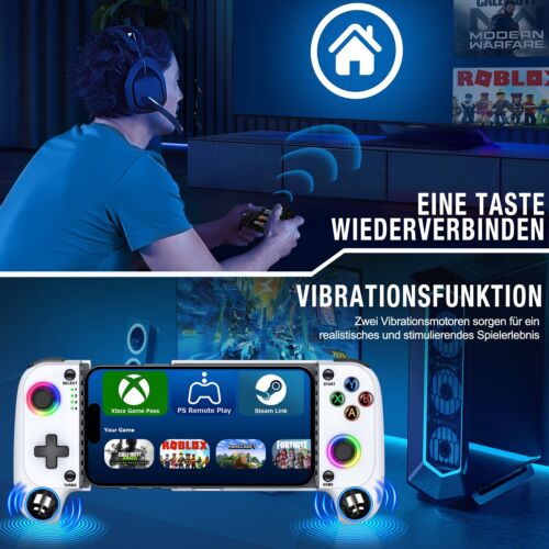 für iOS Handy Controller für iPhone/Android,Smartphone Mobile Gaming Controller - Bild 8 von 8