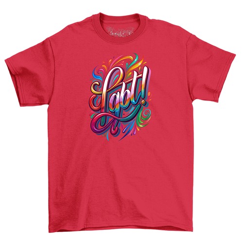 T-Shirt "Pride_71" Regenbogen Schriftzug - Tragen Sie Ihre Farben stolz! Lustiges T-Shirt Unisex - Bild 4 von 46
