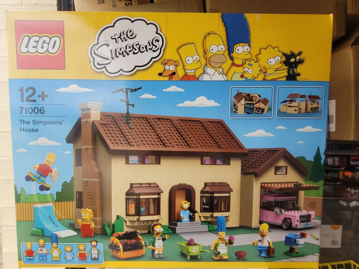 LEGO SET 71006 RETIRED THE SIMPSONS HOUSE UNOPENED SEALED BOX 100% COMPLETE