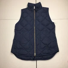 J Crew Down Quilted Vest Jacket Womans XS