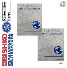 2001 Lincoln LS Factory Shop Service Manual CD