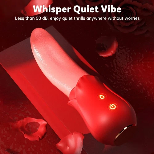 Waterproof-Tongue-Licking-Handheld-for-Women-Personal-Body-Stimulator-Massager - Picture 6 of 10