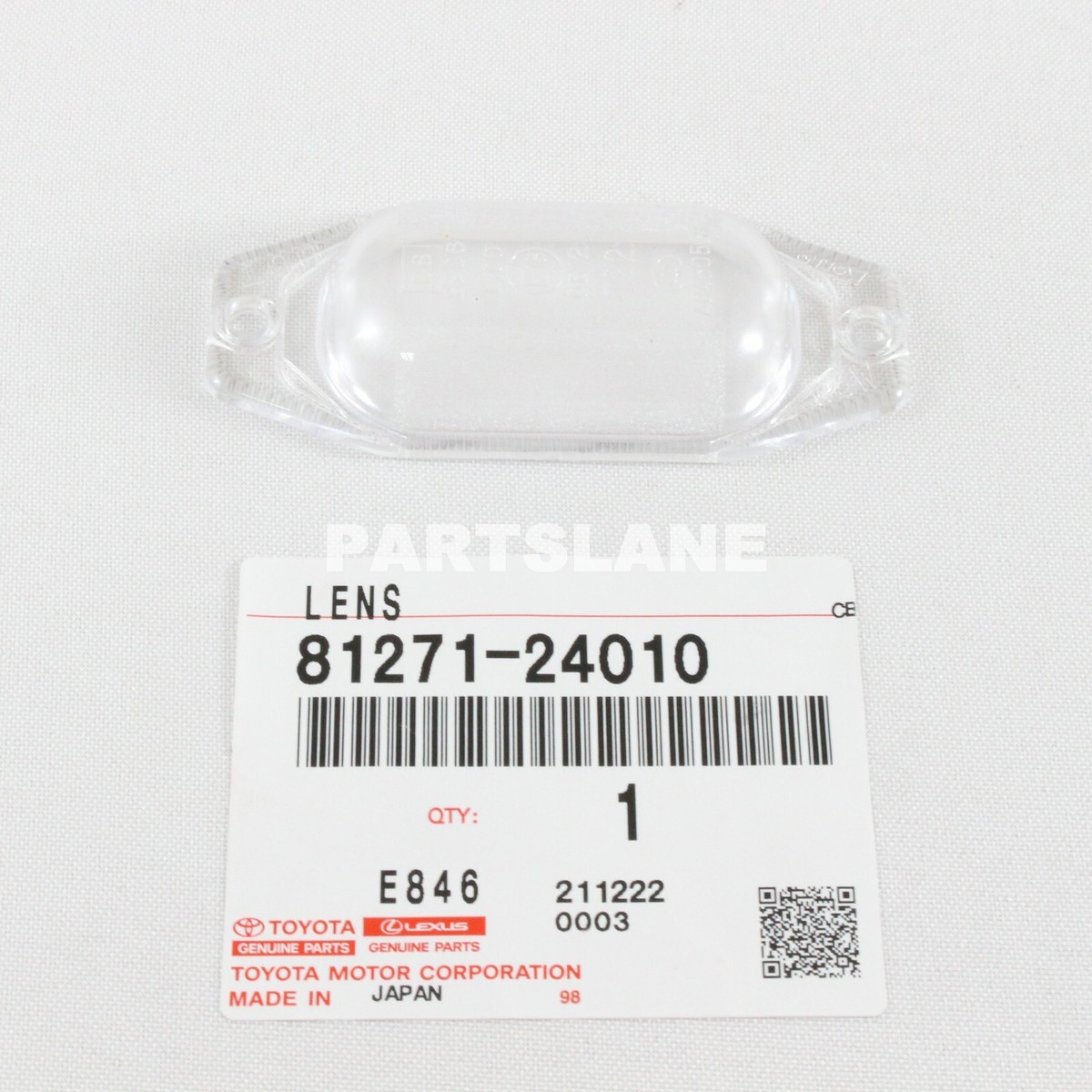 Toyota FJ Cruiser Land Cruiser 4Runner Tercel Cressida License