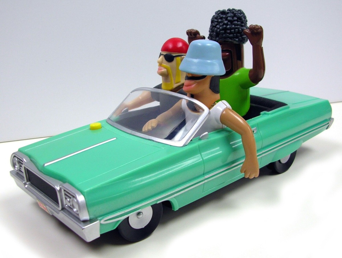 GEMMY LOW RIDER CONVERTIBLE BOBBLE HEAD HOMIES ANIMATED