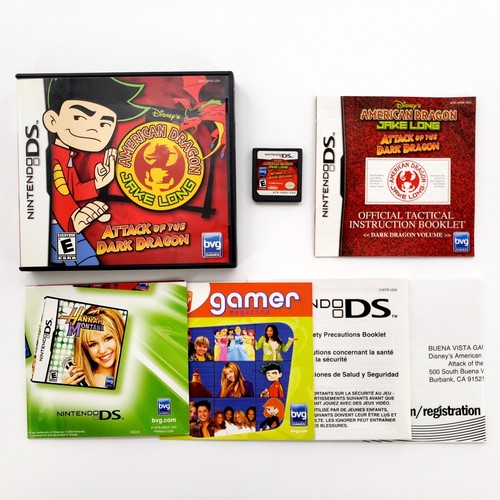 American Dragon: Jake Long, Attack of the Dark Dragon Nintendo DS Complete Works