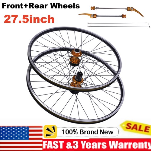 27.5in Mountain Bike Front Rear Wheelset Aluminum Alloy Rim Disc Brake MTB Wheel