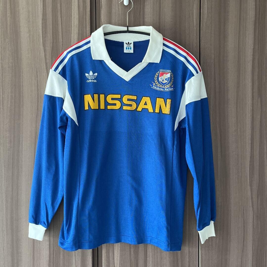 Rare Japan FC yokohama Nissan Marinos Long Sleeve Uniform Rare Japan FC yokohama Nissan Marinos Long Sleeve Uniform