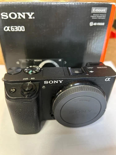Boîtier Sony Alpha A6300 uniquement pour pièces détachées