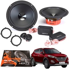 Kit 4 Casse Altoparlanti Hertz Dsk 165.3 Anteriori per Hyundai Tucson TL 2015-20