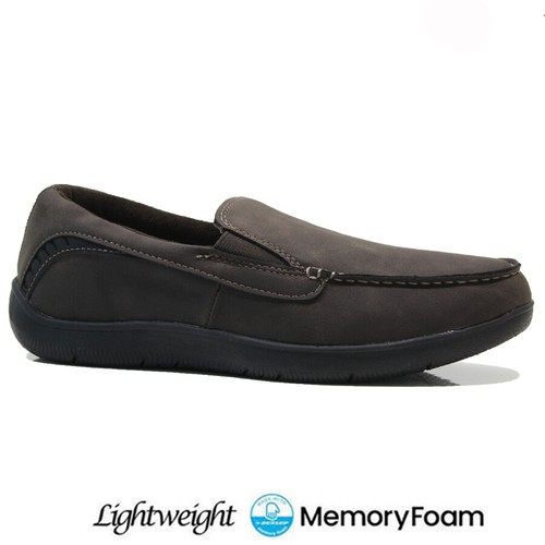 MENS CASUAL SLIP ON MEMORY FOAM WALKING WORK LOAFERS MOCCASIN DRIVING SHOES SIZE - Picture 18 of 26