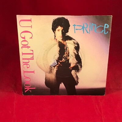 PRINCE U Got The Look 1987 UK 7'' vinyl single Housequake W8289 original 45 D