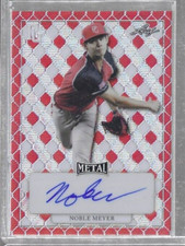 NOBLE MEYER 2022 Leaf Perfect Game RC XRC Auto 3/3 Marlins