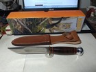 Vintage Marbles Gladstone Mich IDEAL hunting knife New Sheath