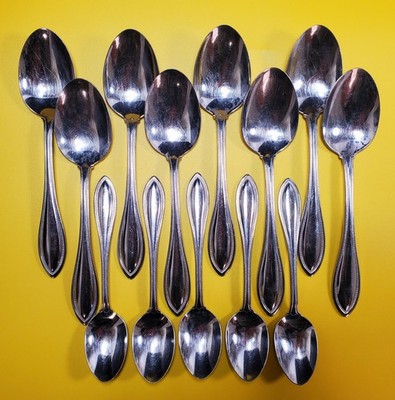 Oneida ARBOR AMERICAN HARMONY Stainless Beaded 5 tsp 6 1/8'' OR 4 Tbs 7 3/8''