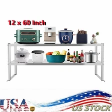 12" x 60" Stainless Steel Work Prep Table Station Commercial Kitchen Restaurant
