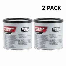 LOT OF 2 - Super Tech Multi-Duty Complex Hi-Temp Grease, 14 oz Tub NLGI 2