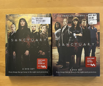 Sanctuary DVD Lot Of 2 Seasons BRAND NEW & SEALED Season 1-2