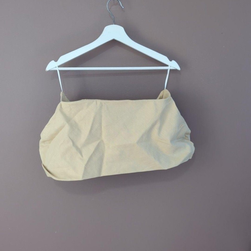 Watson X Watson Skirt Womens Size 0 Beige Linen Bubble Hem Mini Casual Summer