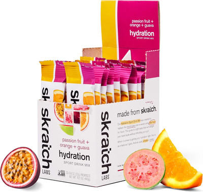 Skratch Labs Hydration Sports Drink Mix Packets   Real Fruit Electrolyte Powder