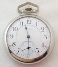 ANTIQUE 18s WALTHAM CRESCENT STREET 21 JEWEL 21J RAILROAD POCKET WATCH