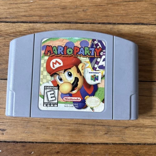 Mario Party (Nintendo 64, 1999) Authentic N64 Cartridge Only Tested & Working