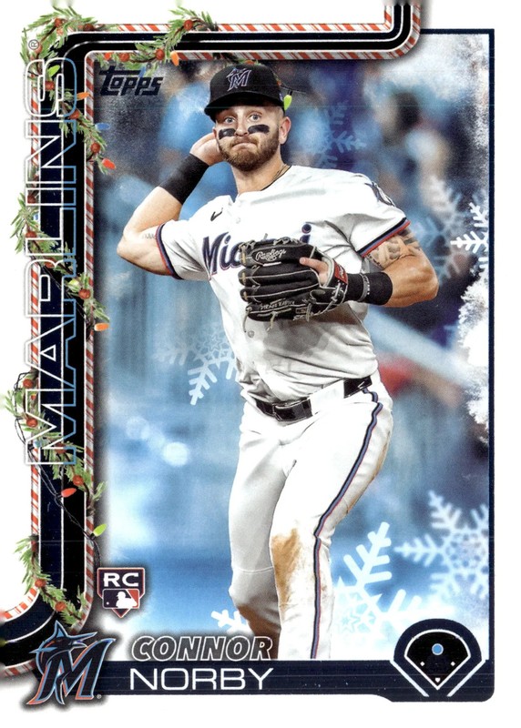 2024 Topps Holiday Connor Norby #H72 RC