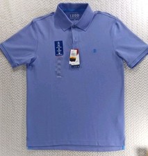 Izod The Advantage Polo Purple Mens Sm Short Sleeve Shirt Quick Dry NEW w/ Tags